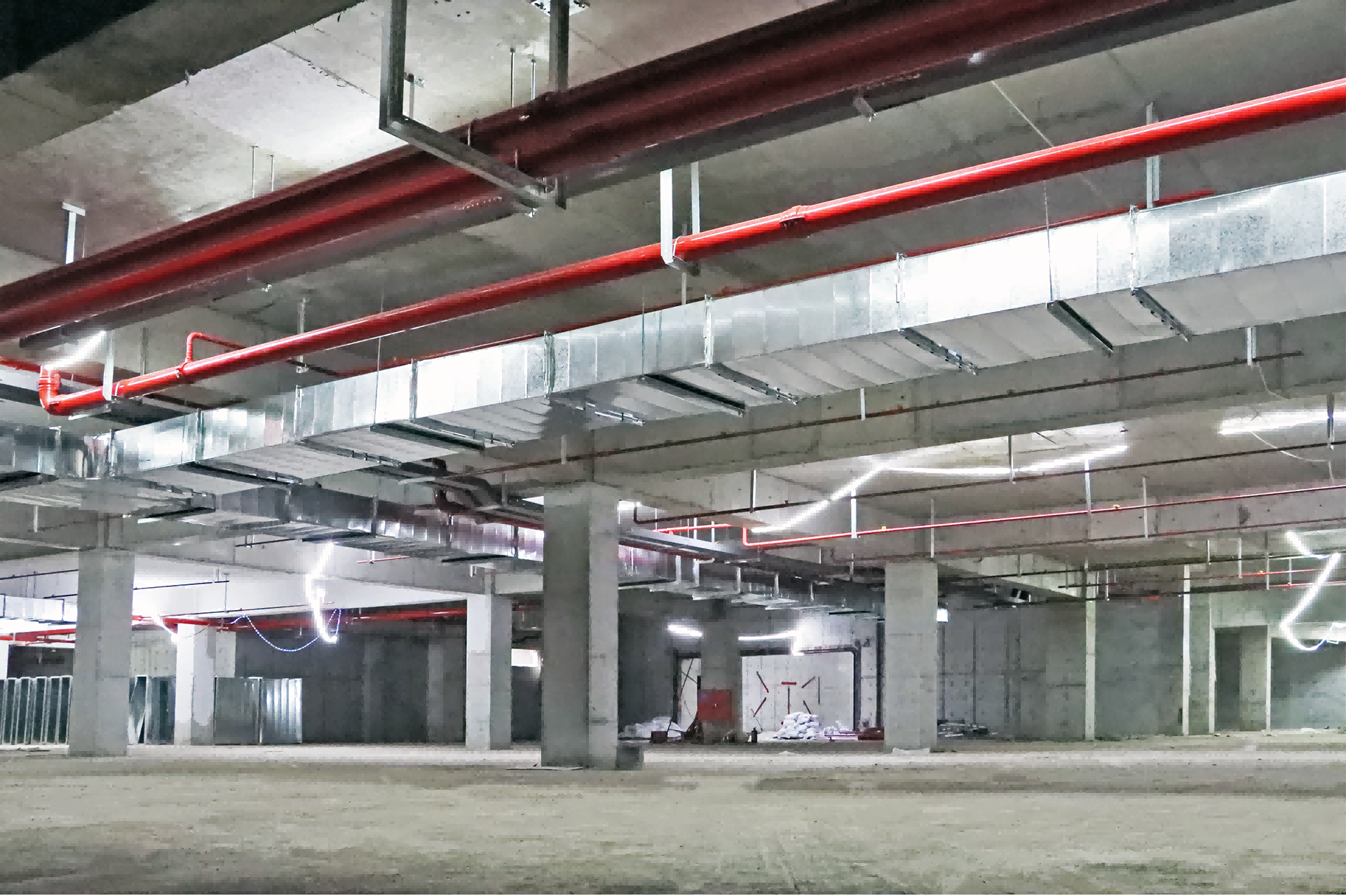 卡压式碳钢消防管道厂家项目装置